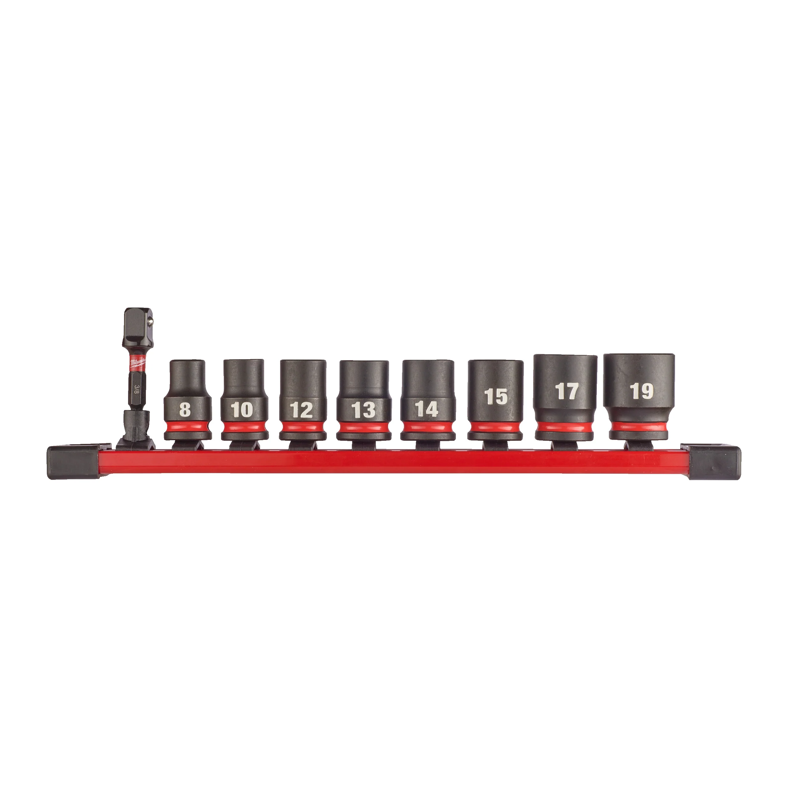 Milwaukee Zestaw nasadek udarowych SHW 3/8″ Hex 9 szt.