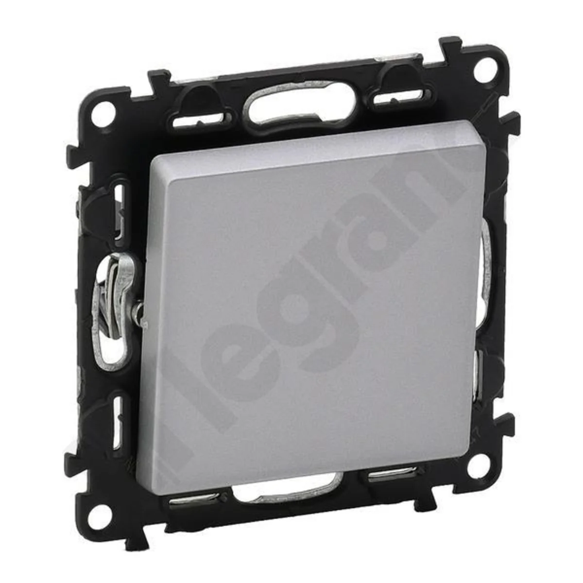 Łącznik jednobiegunowy VALENA LIFE aluminium 752301