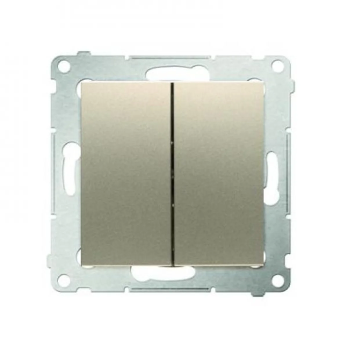 Łącznik świecznikowy (moduł) 16A 250V zaciski śrubowe złoty (metalik) DW5A.01/44