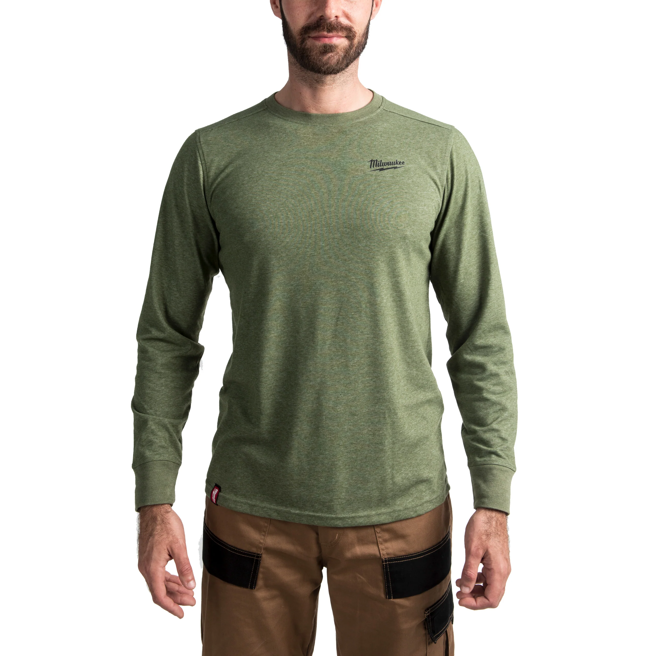 Milwaukee HTLSGN-XXL T-shirt z długim rękawem – zielony