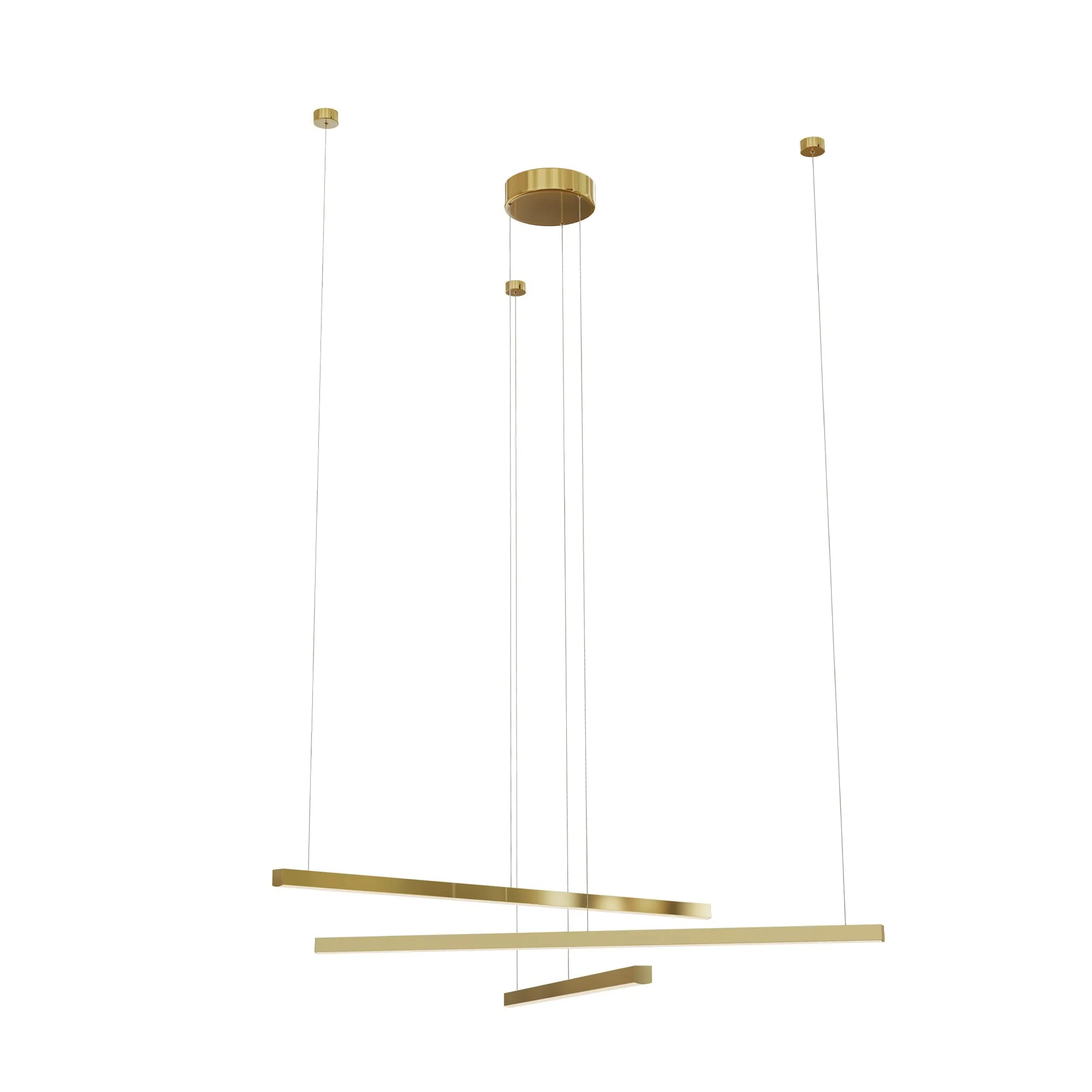 LAMPA TRIO ZŁOTY OD MAXLIGHT P0474D