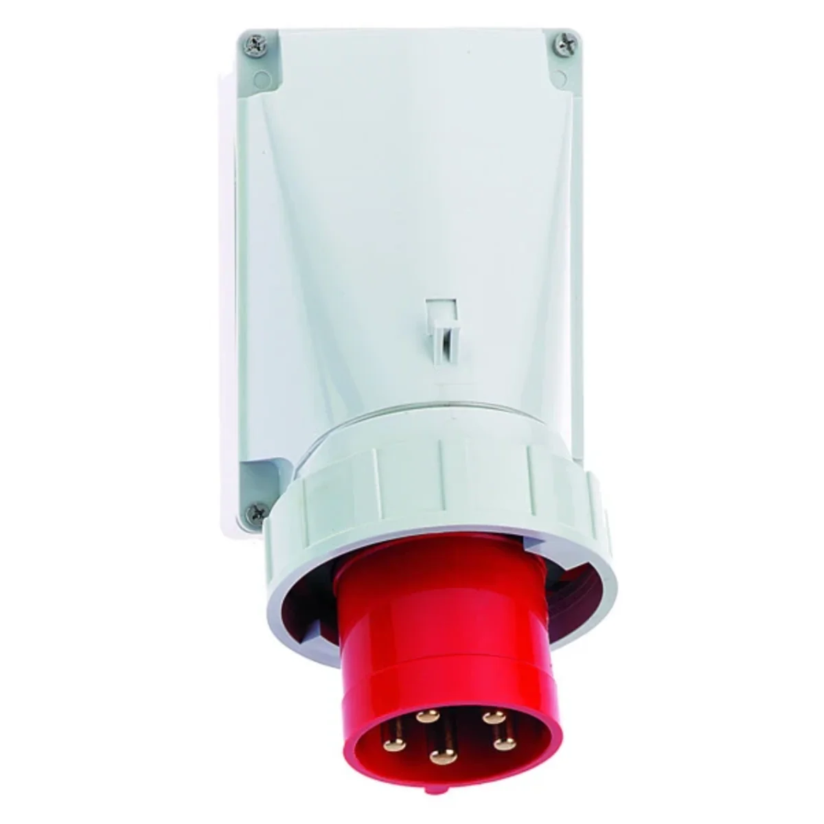 Wtyczka naścienna 63A 5p 400V IP67 24062