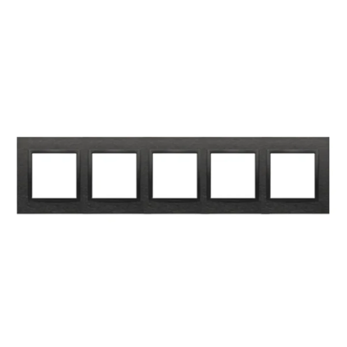 Simon 54 Nature WMDZ-0140xS-083 Ramka 4-krotna Nature-Metal, INOX DARK, IP20/IP44* (*IP44-należy zastosować zestaw uszczelek DUN4) DRN4/83