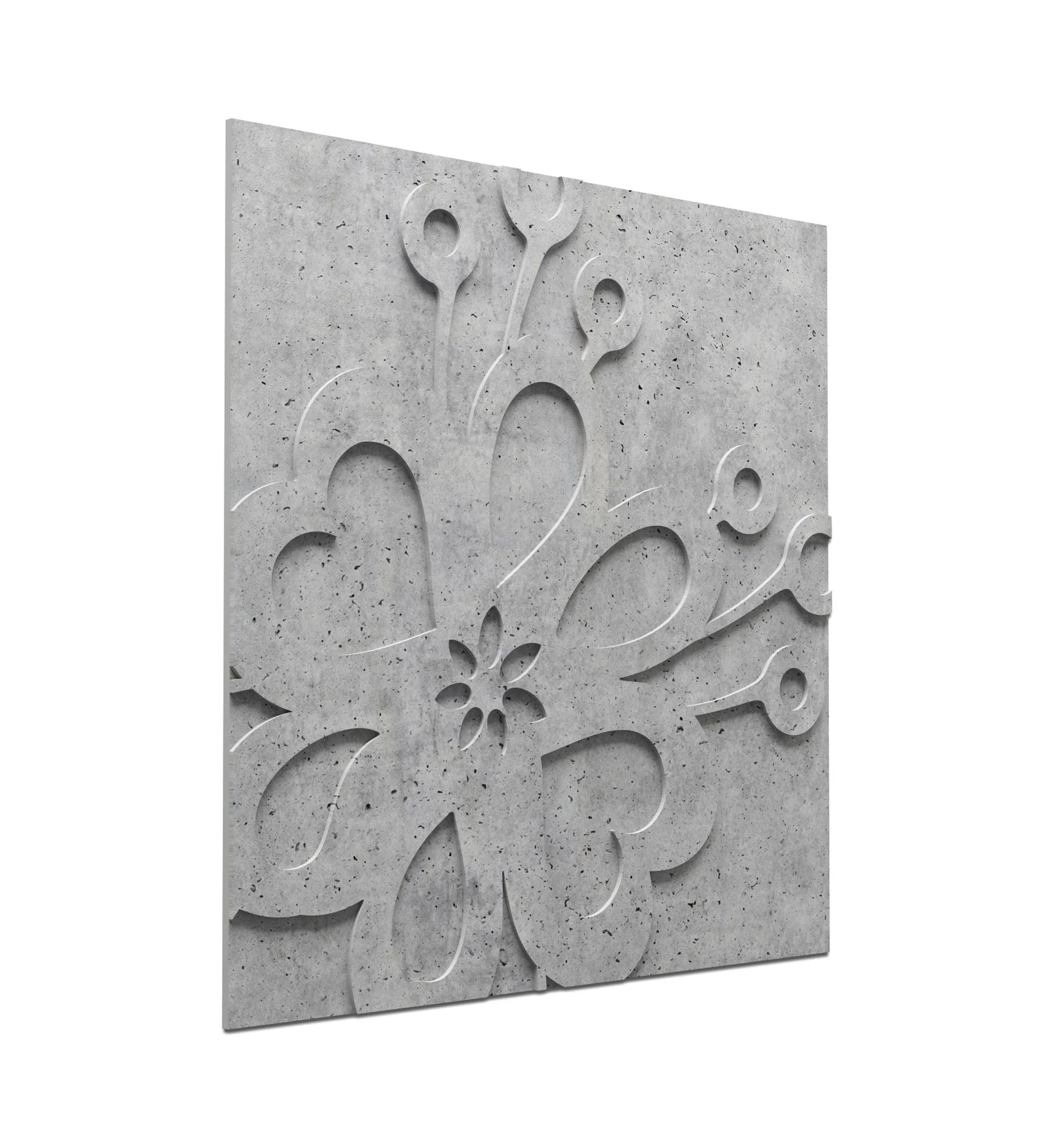 PANEL DEKORACYJNY FLORAL MODEL 06 71 X 71 CM OD PROGIP