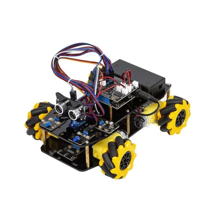 Stavebnice ACEBOTT Smart Car Starter Kit – robotické autíčko Arduino – rozbaleno