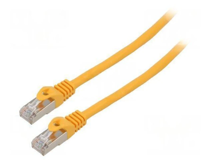 Patch cord F/UTP Cat: 6 RJ45 wtyk z obu stron linka CCA 15m PCF6‑10CC‑1500‑Y