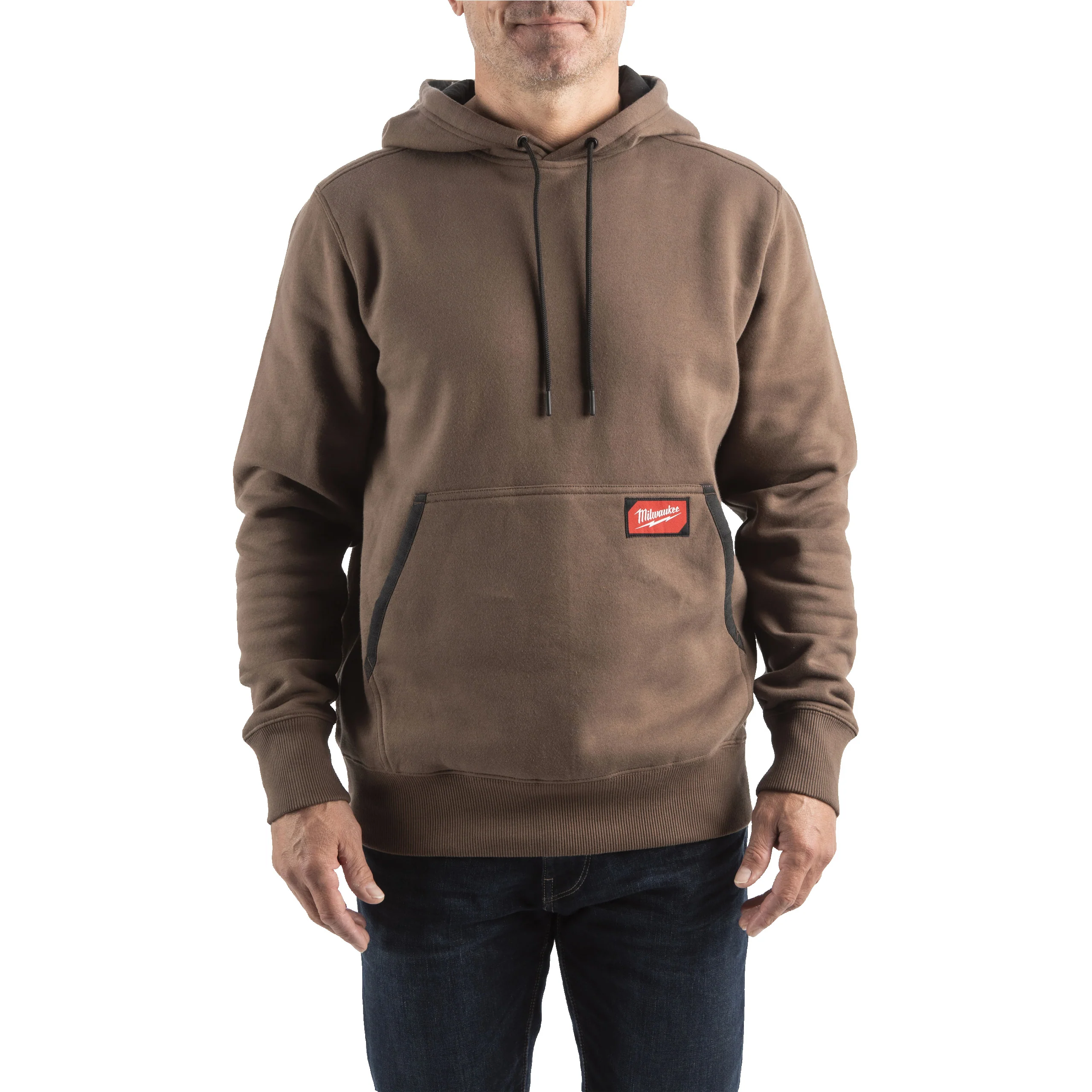 Milwaukee WH MW BR XXL Bluza z kapturem – brązowa