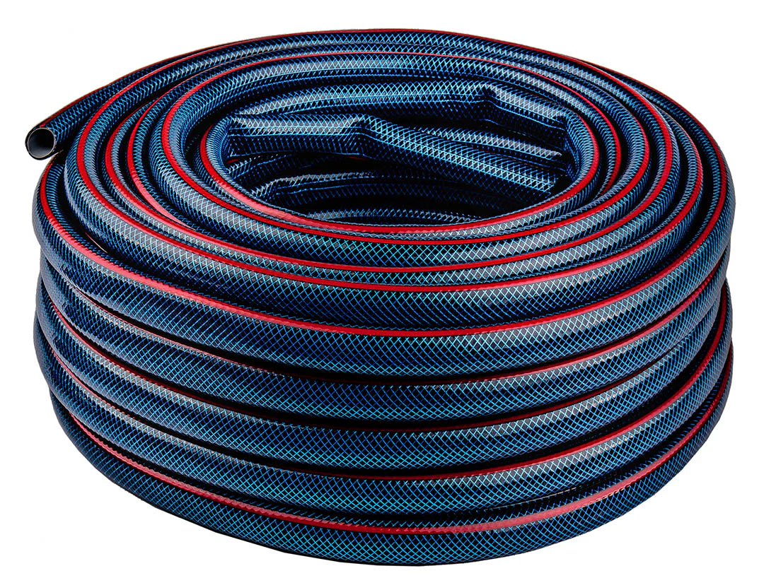 Wąż ogrodowy wzmacniany 50 m oplot 1/2″ 4-warstwy WUBER