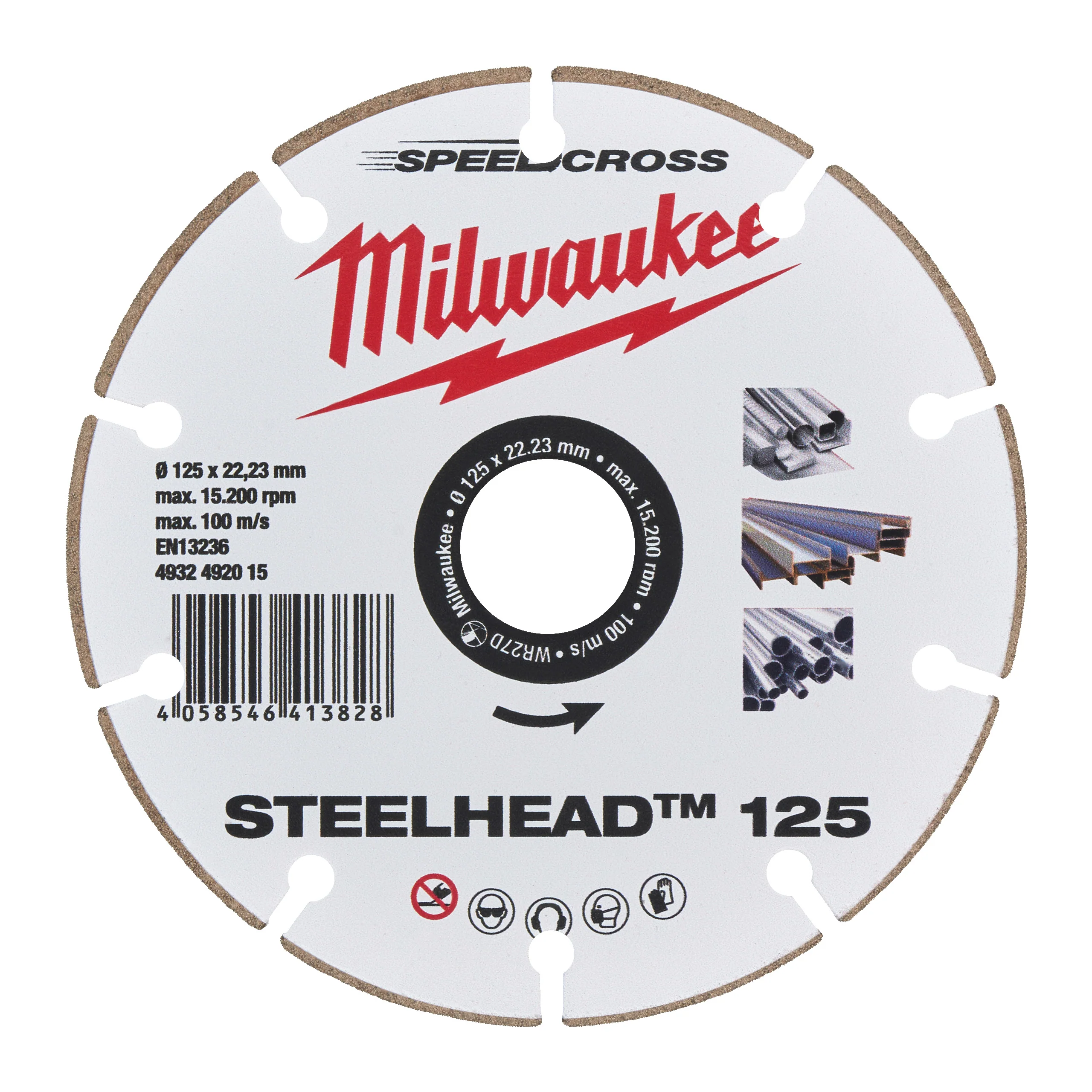Milwaukee Tarcza diamentowa Steelhead 125 mm