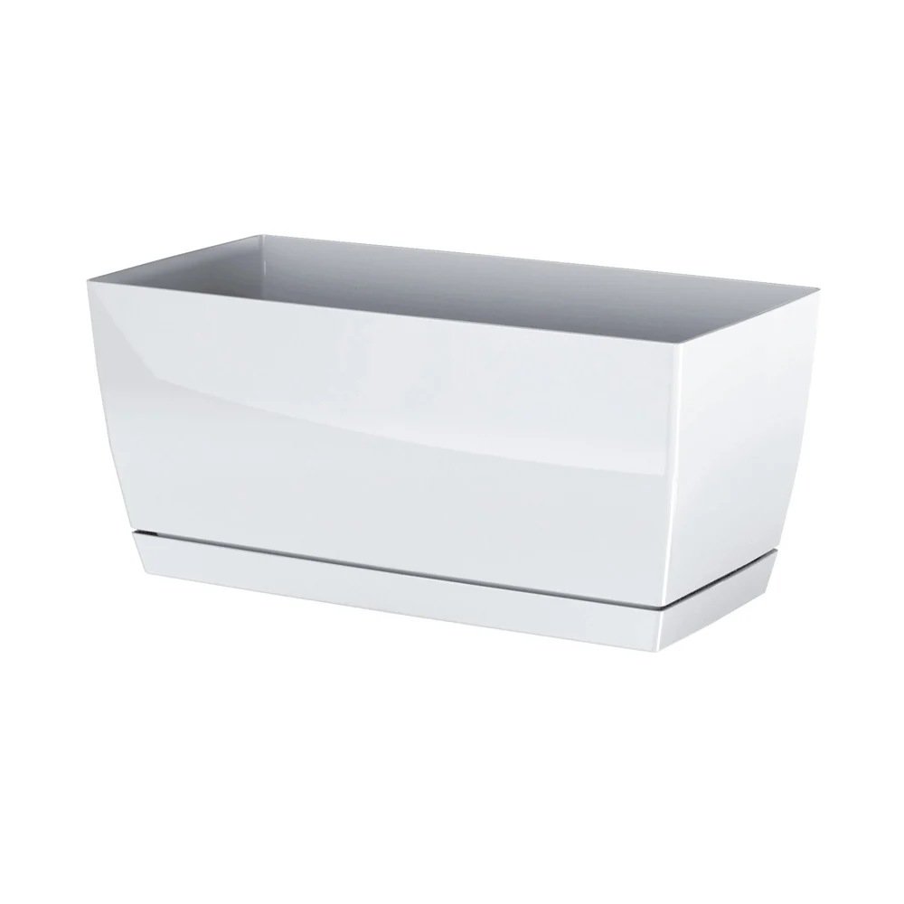 Truhlík s miskou COUBI CASE P bílý 24cm