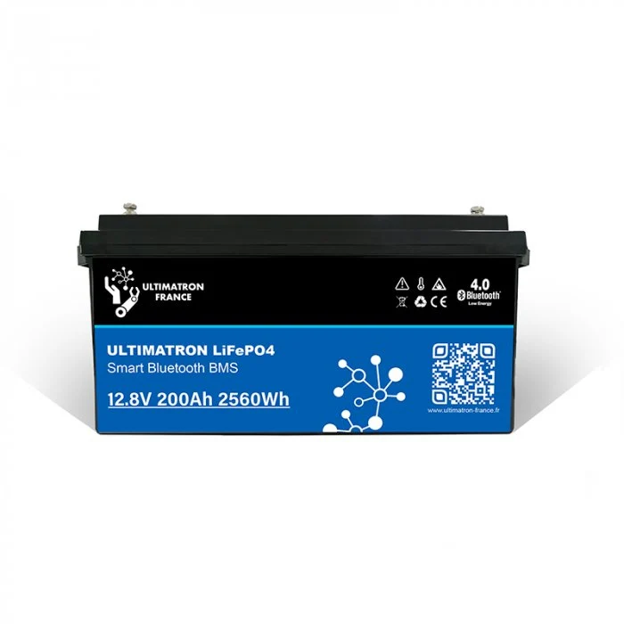 Baterie LiFePO4 12,8V 200Ah PRO Ultimatron Smart BMS