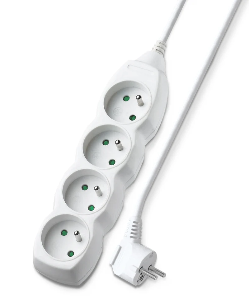 Prodlužovací kabel 4 zásuvky 2m GETI GEC42