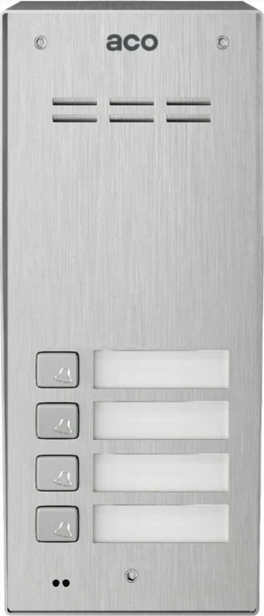 Panel zewnętrzny COMO‑PRO‑A4 4‑przyciskowy NT natynkowy n/t