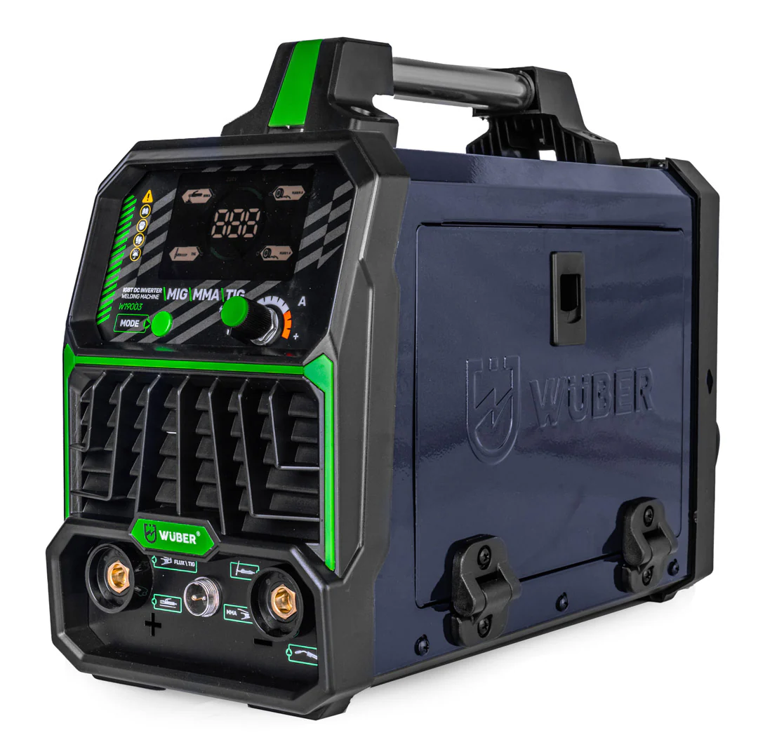 Spawarka inwertorowa 200 A 4,5 kVa MIG FLUX MMA TIG IGBT WUBER