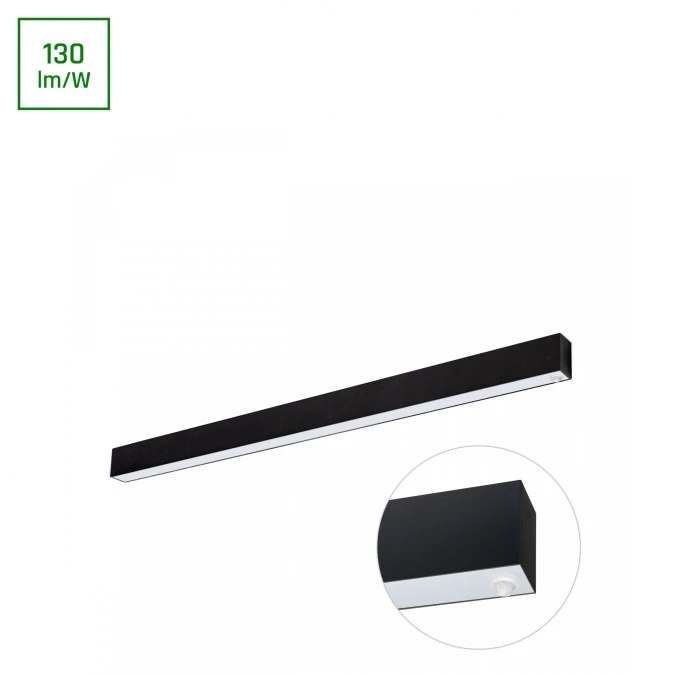 Oprawa LED ALLDAY GO 830 36W 2070lm 3000K 1120mm 115st czarny czujnik