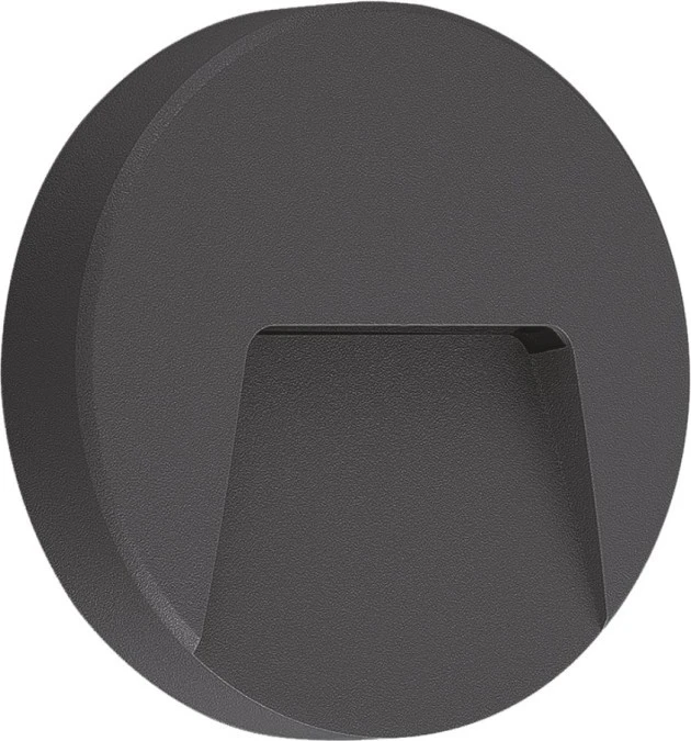 Oprawa LED elewacyjna ASTON 3W barwa naturalna 4000K IP65 typ 1 koło LOE031