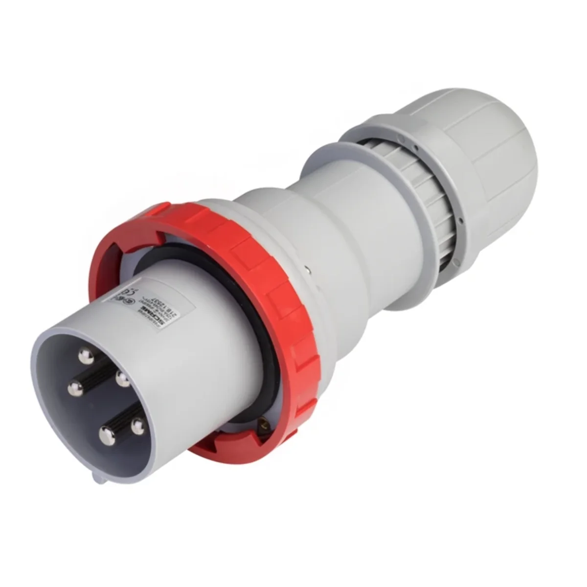 OPTIMA Wtyczka skręcana śrubkami 3P+N+E 63A IP67 218.6337