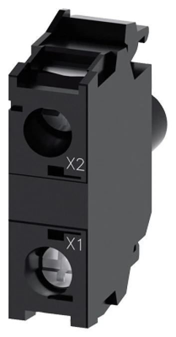 Oprawka blok LED niebieski 24V AC‑DC montaż czołowy przył śrubowe SIRIUS ACT 3SU1401‑1BB50‑1AA0