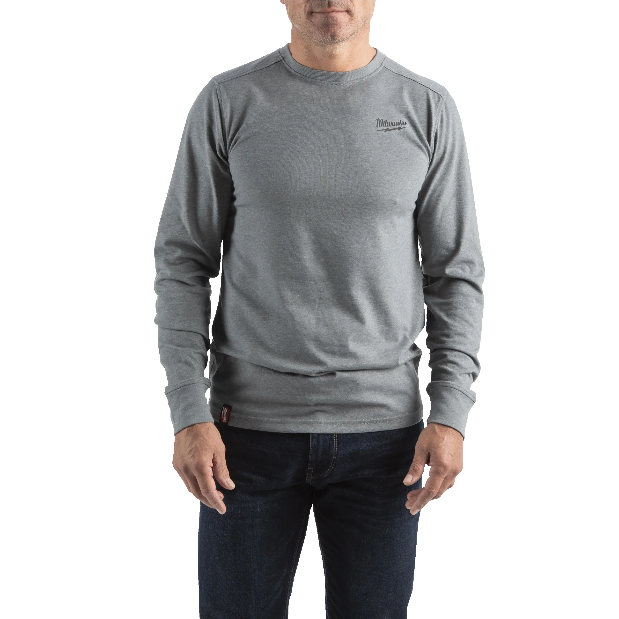 Milwaukee HTLSGR-S T-shirt z długim rękawem – szary