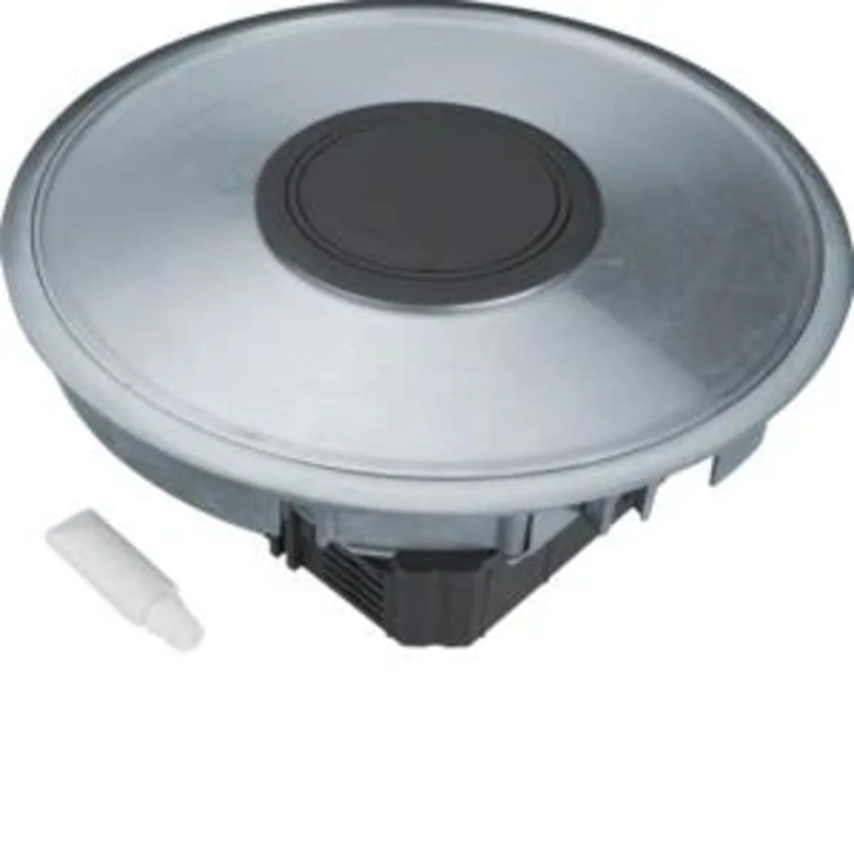 TEHALIT.VE-EE Podłogowy punkt zasilania PA-Tubus R12 3mm podłoga podniesiona aluminium VANR12003TU