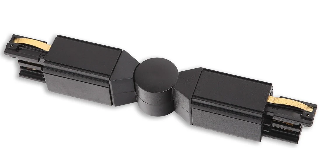 AKCESORIUM SYSTEMY SZYNOWE 3-FAZOWE 3F CZARNY OD MAXLIGHT MHT1-A-BK