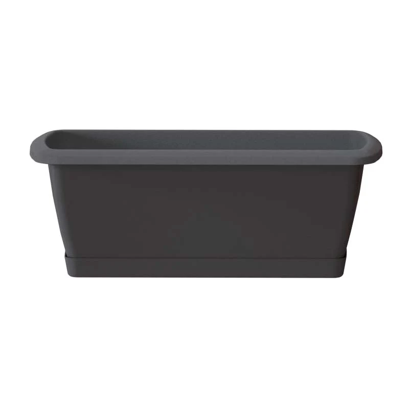Truhlík s miskou RESPANA SET antracit 59cm