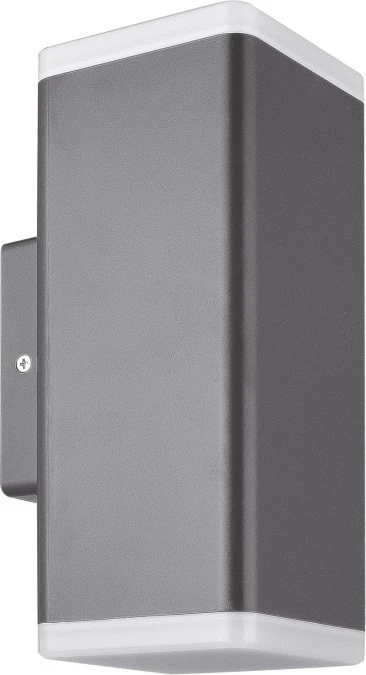 Oprawa LED elewacyjna KRONA 12W barwa naturalna 4000K IP65 dwukierunkowa kwadrat LIL122