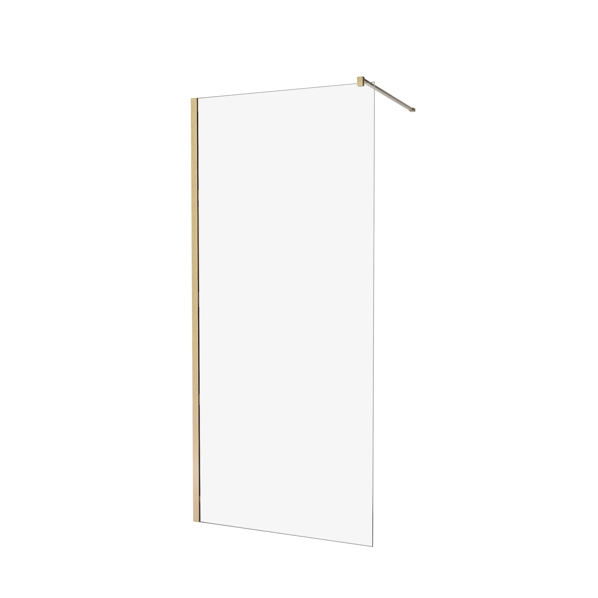 KABINA PRYSZNICOWA WALK-IN GOLD BRUSHED OD MOBI WKIN110BG