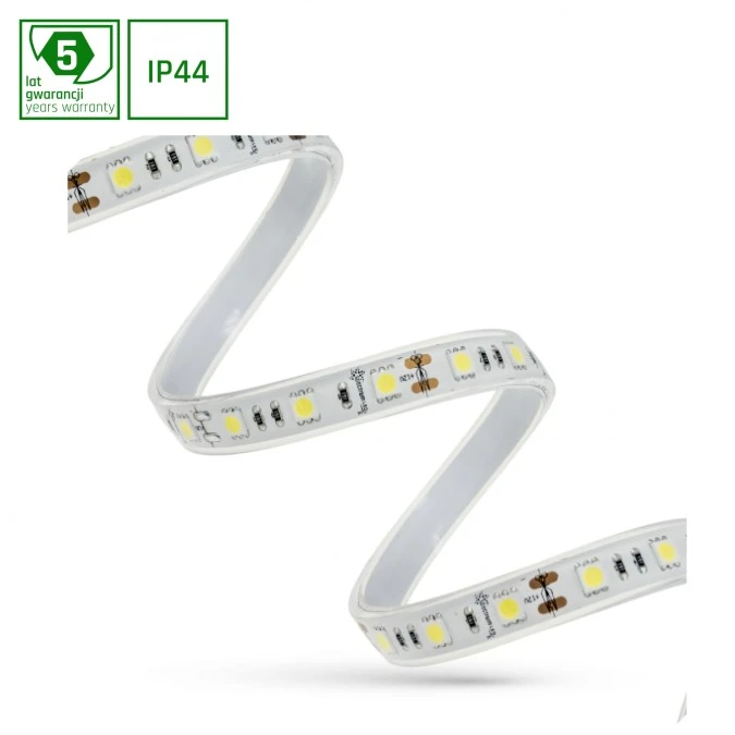 Pasek LED 48W 5050 60LED 4000K 5 lat 1m /rolka 5m/ ‑ w silikonie