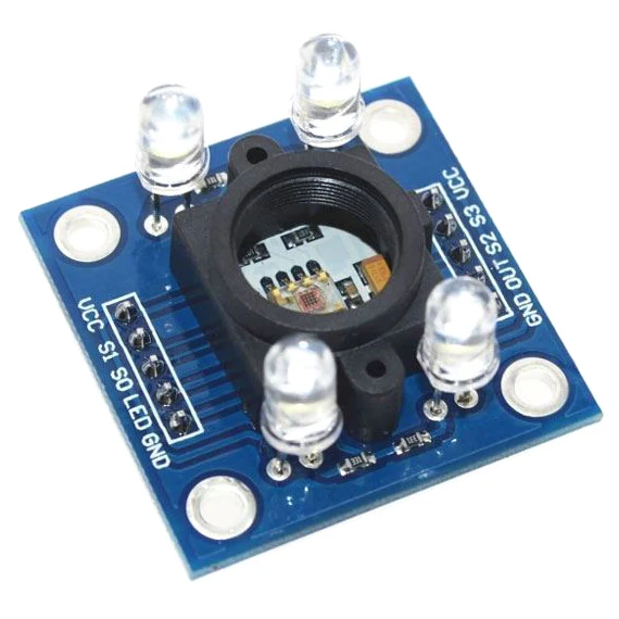 Detektor barvy – arduino modul GY-031 s TCS3200