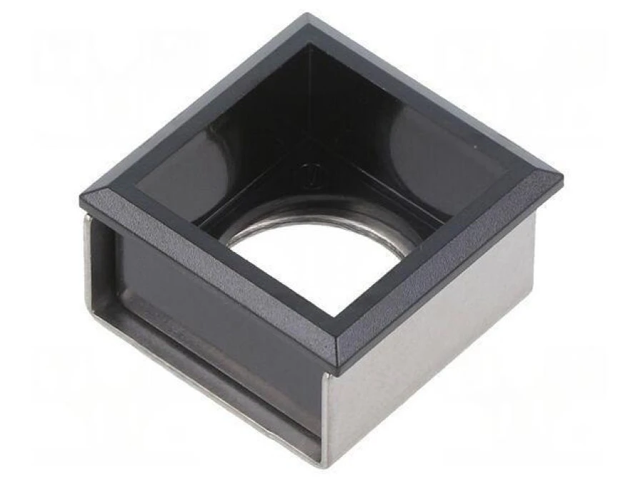 Oprawa przycisku 22mm 61 21x21mm Wym.czoła 24x24mm plastik 61‑9930.0