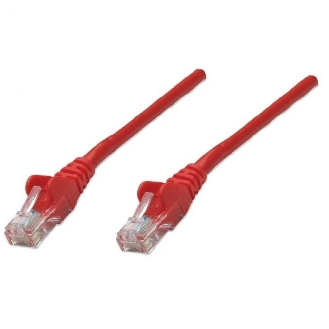 Patch Cord Cat5E UTP 2,0M Czerwony 100 Miedź 319300
