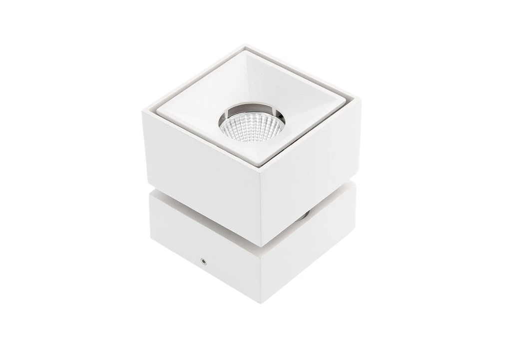 Oprawa LED BIANCO 8W 680lm 4000K IP20 IK06 36st. kwadrat, biały LD‑BNC8WKB‑NB