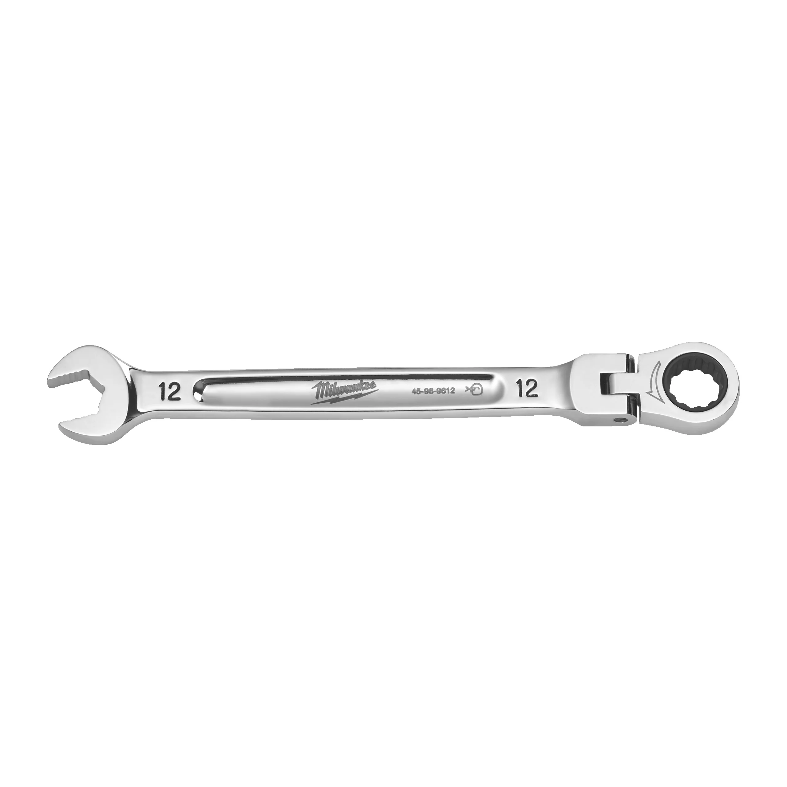 Milwaukee Klucz płasko-oczkowy MAXBITE™ z ruchomą główką grzechotki 12 mm – 1 szt.