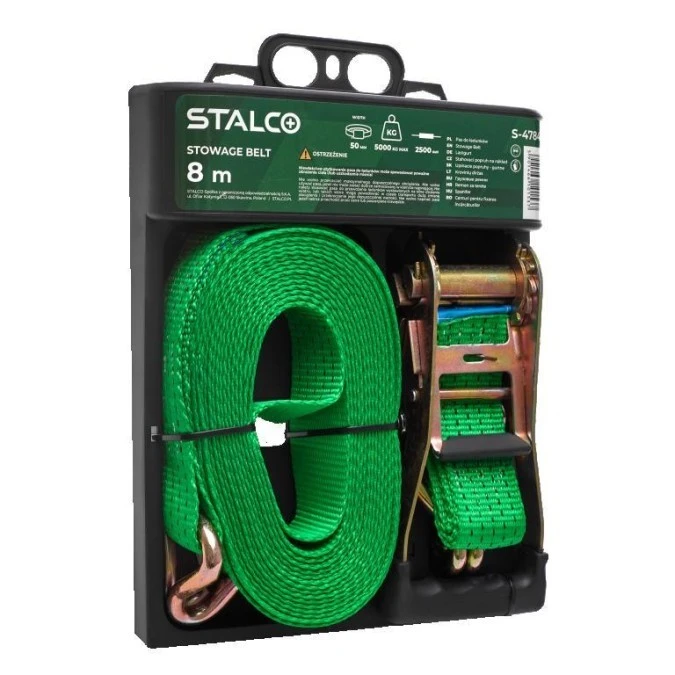 Pas do ładunków 5000kg 8mx50mm STALCO S‑47840