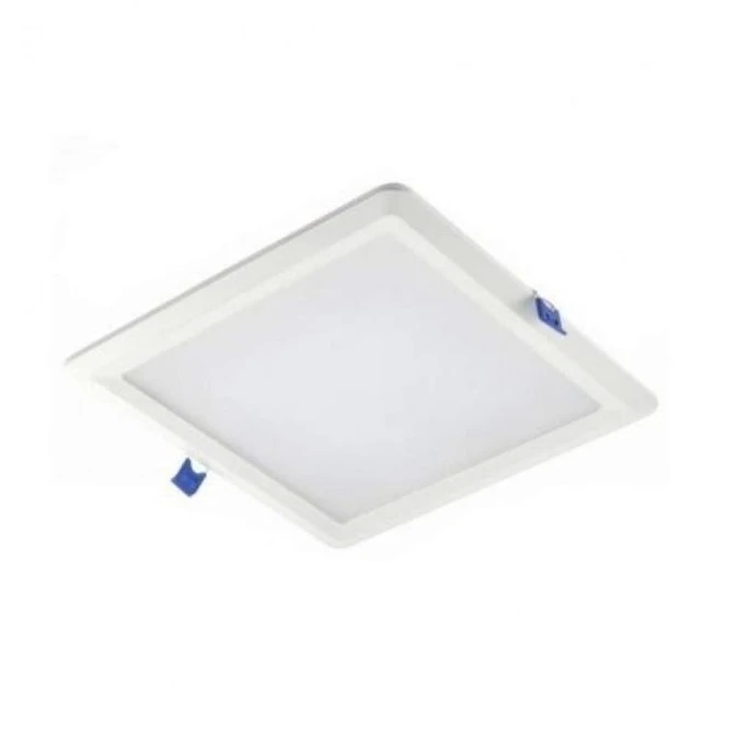 Oprawa LED LOUIS typu downlight IP54 15W 1200lm 4000K AC176‑264V 120st wpuszczana, kwadrat LD‑LSWK15W‑NB