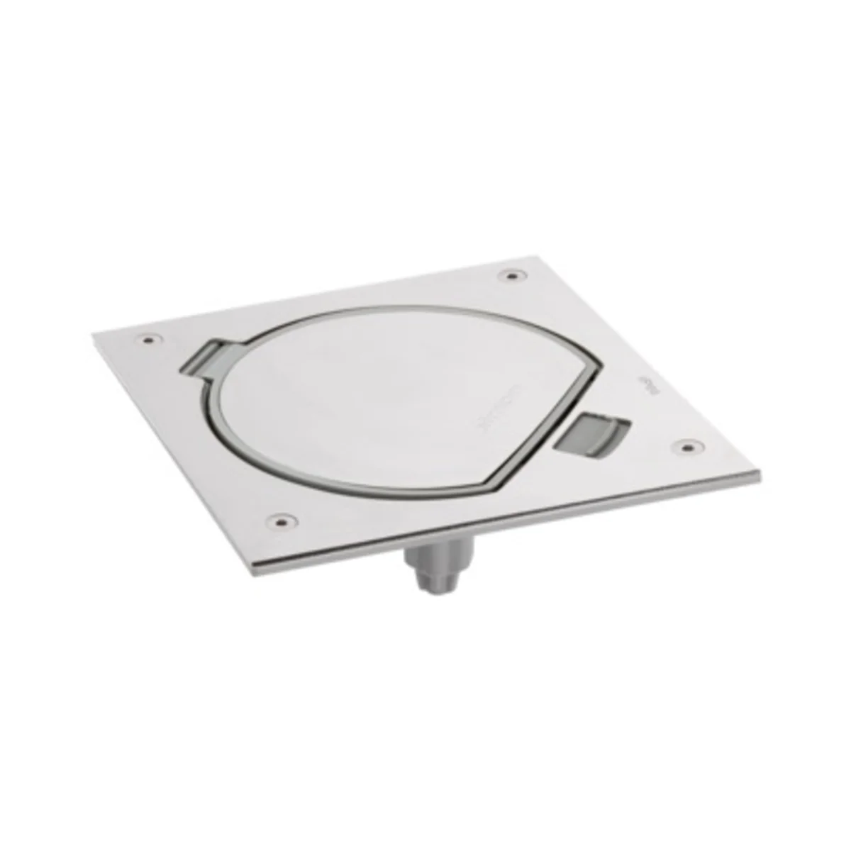 Simon Connect TSC-KSE25U-23-72 Wkład z pokrywą, z gn.+ RJ45 kat.5e; stal nierdz. KSE25U/23/72