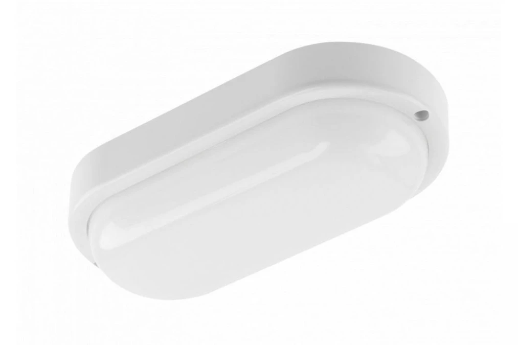 Oprawa LED KODO‑OV 12W 1080lm 4000K AC175‑260V IP54 IK08 owalna, biały LD‑KD12WOV‑NB