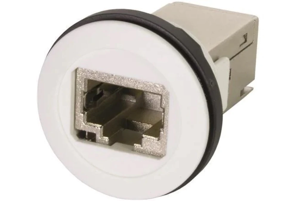 Panelowy port serwisowy RJ45 biały kat.6 09454521562