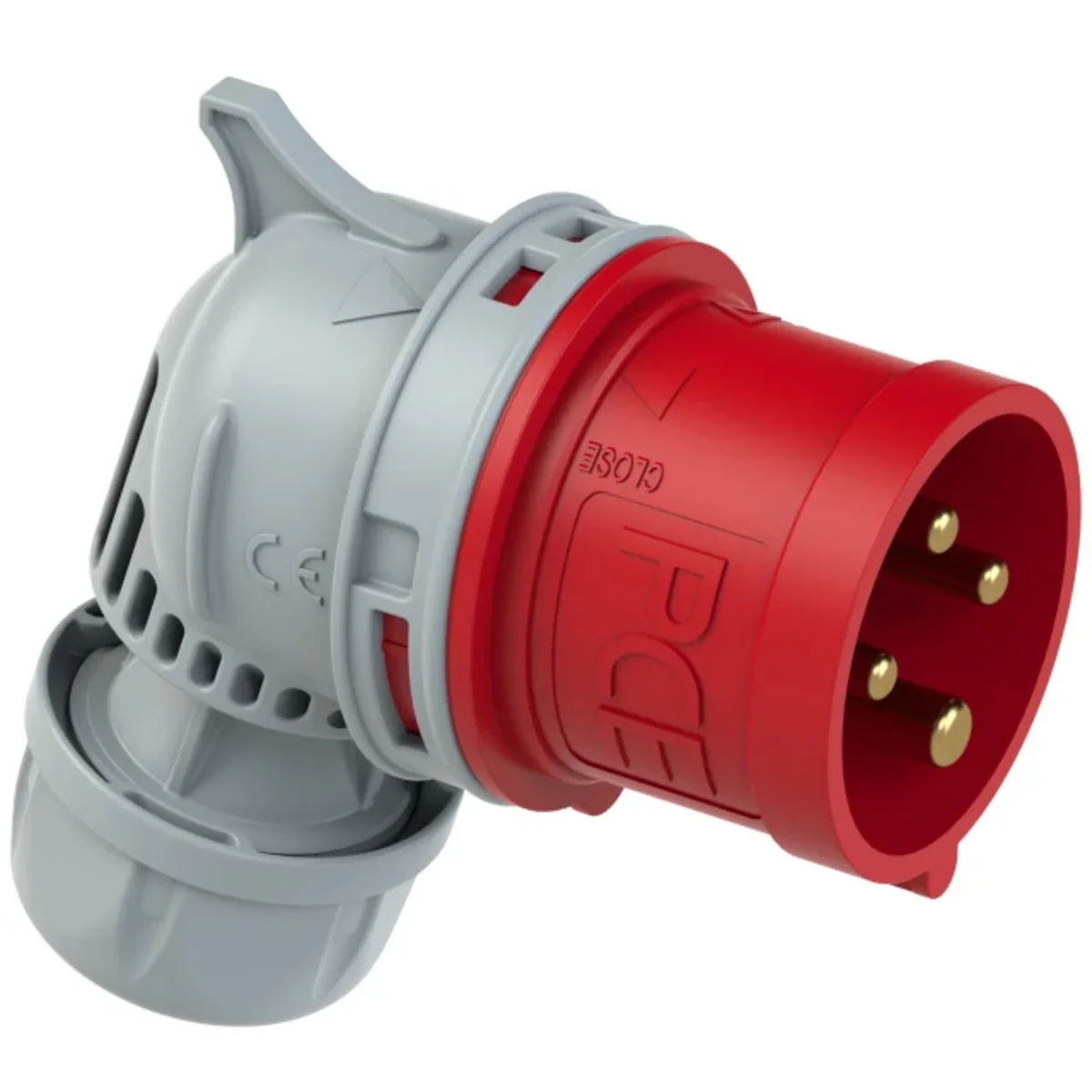 Wtyczka kątowa TWIST 16A 3P+Z 400V 50/60Hz 6h IP44 8014-6TT