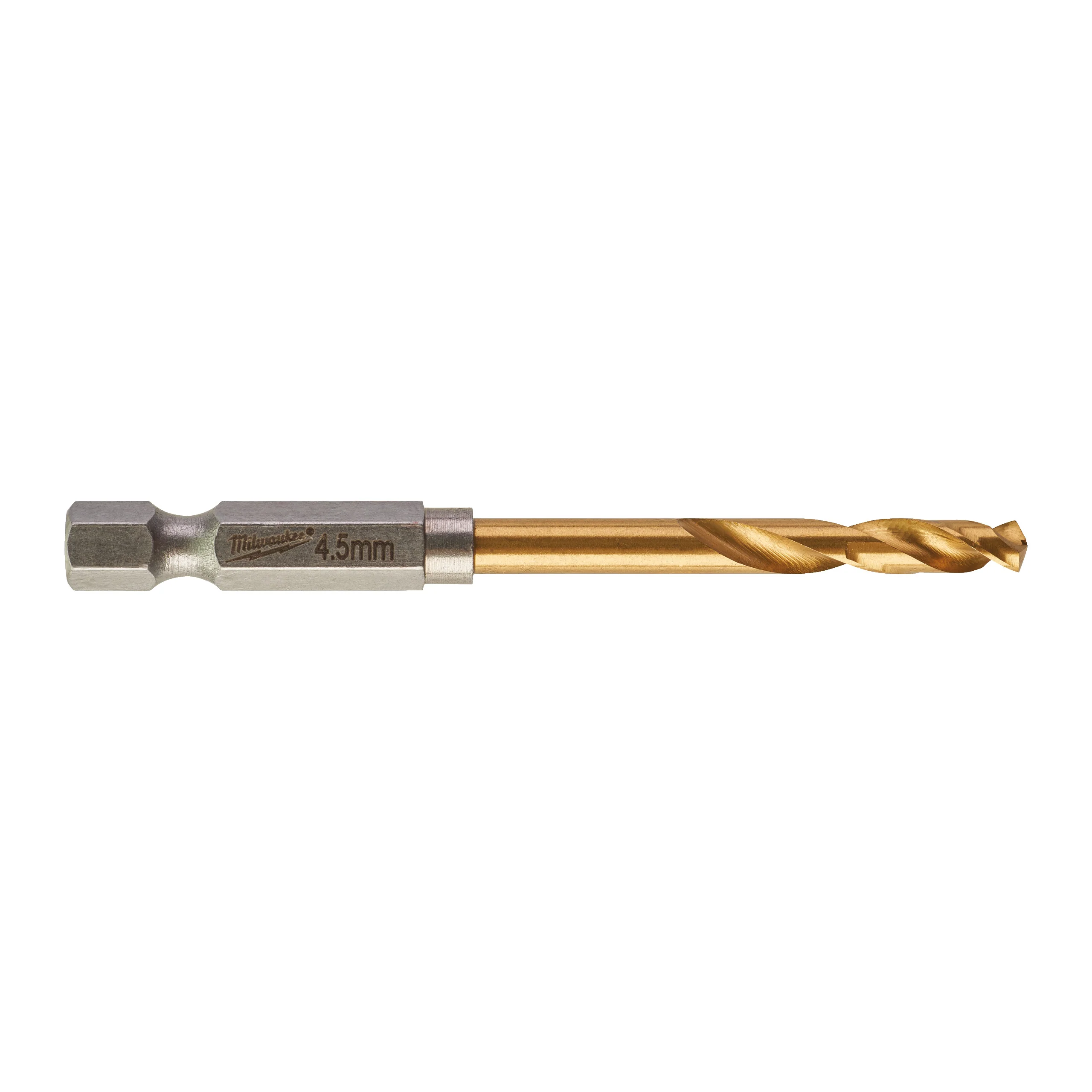 Milwaukee Wiertło udarowe do metalu SWave HSS-G Tin 4.5mm -10szt.