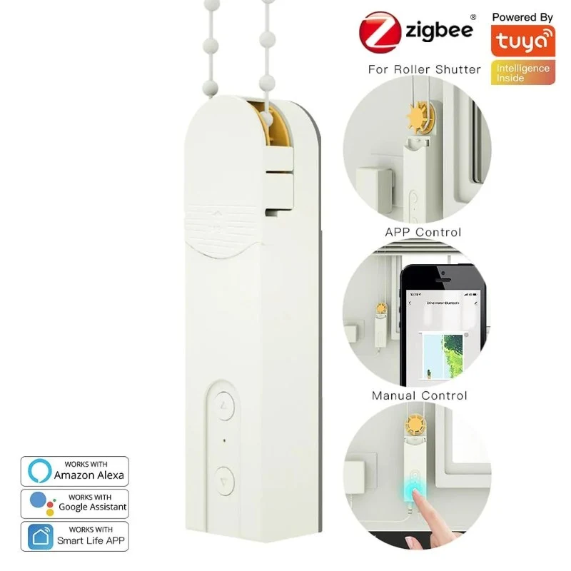 Smart motor žaluzií a rolet MOES Roller Curtain Motor ZigBeeTuya – rozbaleno