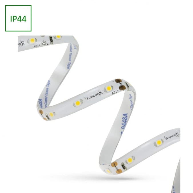 Pasek LED 24W/5m 3528 60LED/1m 3000K 2 lata ECO 1m /rolka 5m/ w silikonie