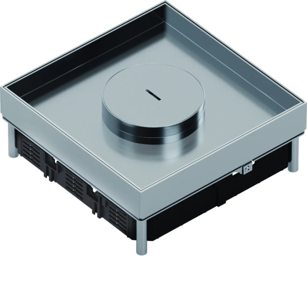 tehalit.VE-EE Pokrywa tubus IP54 20kN EKSQ12 244X244 25mm stal nierdzewna EKSQ120TM25