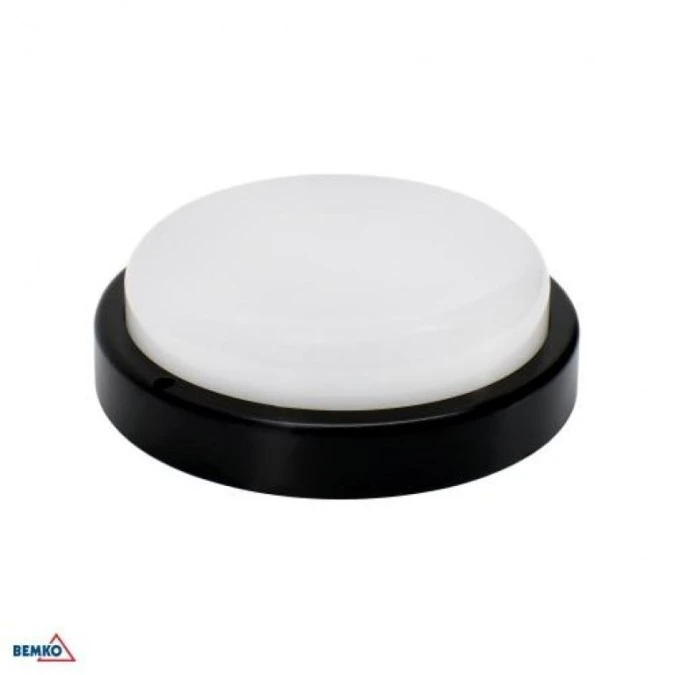 OPRAWA LED KANLO OKRĄGŁA 12W 4000K 1150LM IP54 CZARNA C45‑KAN2‑12‑BLR‑4K
