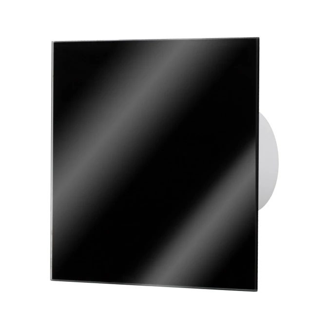 Panel szklany do wentylatorów i kratek, kolor czarny połysk,OR‑WL‑3204/GB