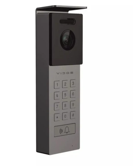 Panel zewnętrzny Stacja bramowa klasy premium AHD 1080p VIDOS X n/t z szyfratorem i czytnik RFID S12D