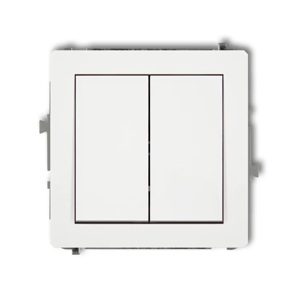 DECO Mechanizm łącznika świecznikowego biały mat 25DWP-2