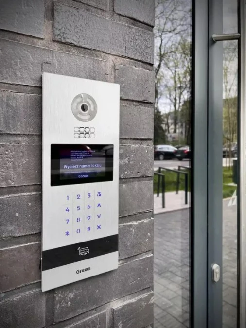 Panel zewn. GR‑OS5 IP/SIP GREON KLAWIATURA MECHANICZNA LISTA LOKATORÓW