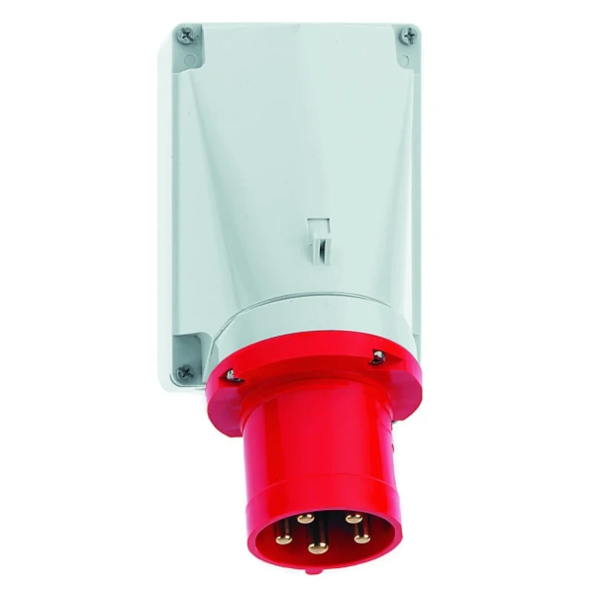 Wtyczka naścienna 63A 5p 400V IP44 24134